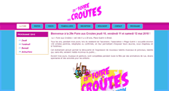 Desktop Screenshot of foireauxcroutes.com